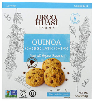 URCOHUASI FARMS: Quinoa Chocolate Chips Cookie Mix, 12 oz