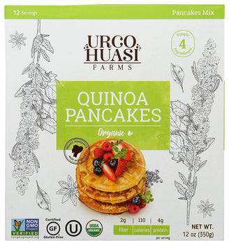 URCOHUASI FARMS: Organic Quinoa Pancakes Mix, 12 oz