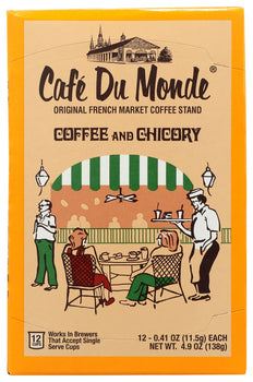 CAFE DU MOND: Coffee Kcup Chicory, 12 pc