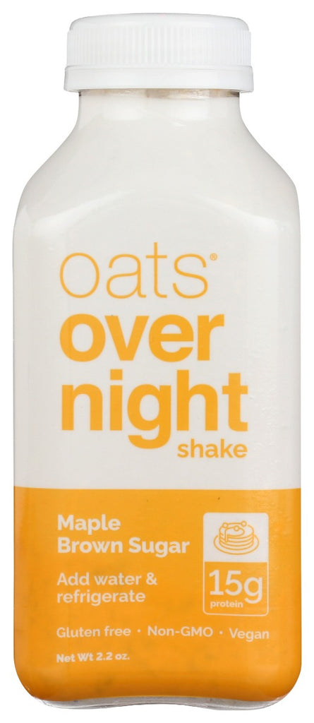 OATS OVERNIGHT: Maple Brown Sugar Shake, 2.2 oz