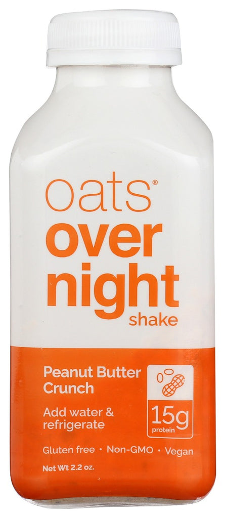 OATS OVERNIGHT: Peanut Butter Crunch Shake, 2.2 oz