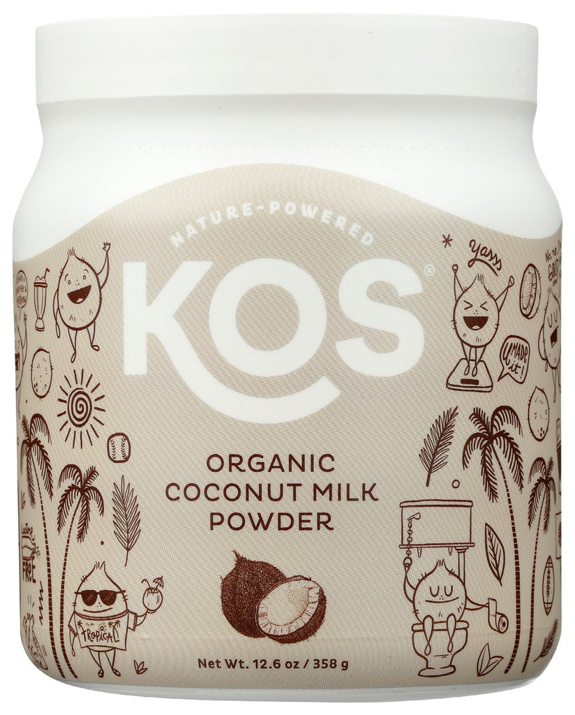 KOS: Organic Coconut Milk Powder, 12.6 oz