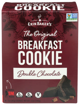 ERIN BAKERS: Breakfast Cookie Double Chocolate, 12 oz