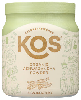 KOS: Organic Ashwagandha Powder, 12.84 oz