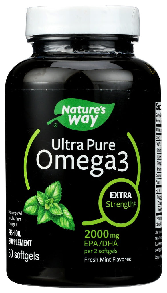 NATURES WAY: Omega 3 Ultra Xstrngth, 60 sg