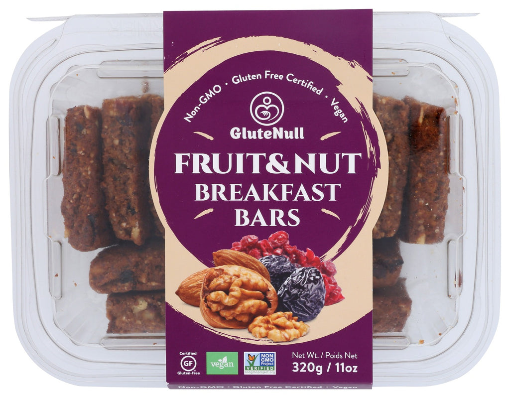 GLUTENULL: Fruit And Nut Breakfast Bar, 11 oz