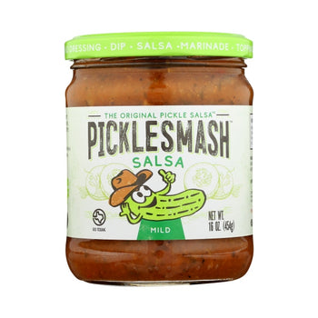 PICKLESMASH: Mild Salsa, 16 oz