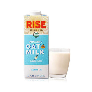 RISE BREWING CO: Organic Oat Milk Vanilla, 32 fo