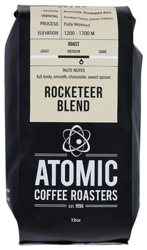 ATOMIC COFFEE ROASTERS: Rocketeer Blend Coffee, 12 oz