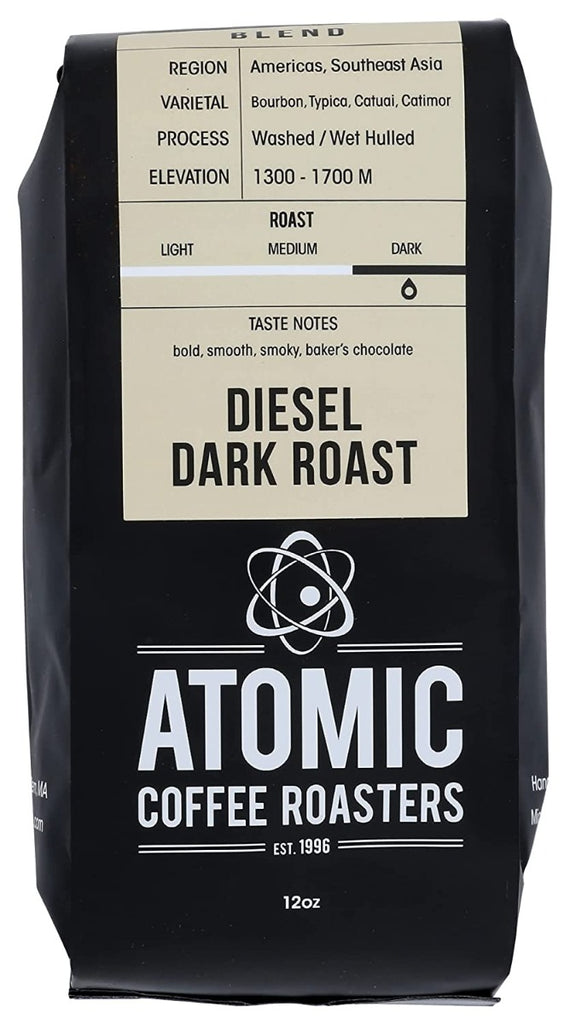 ATOMIC COFFEE ROASTERS: Dark Roast Diesel Coffee, 12 oz