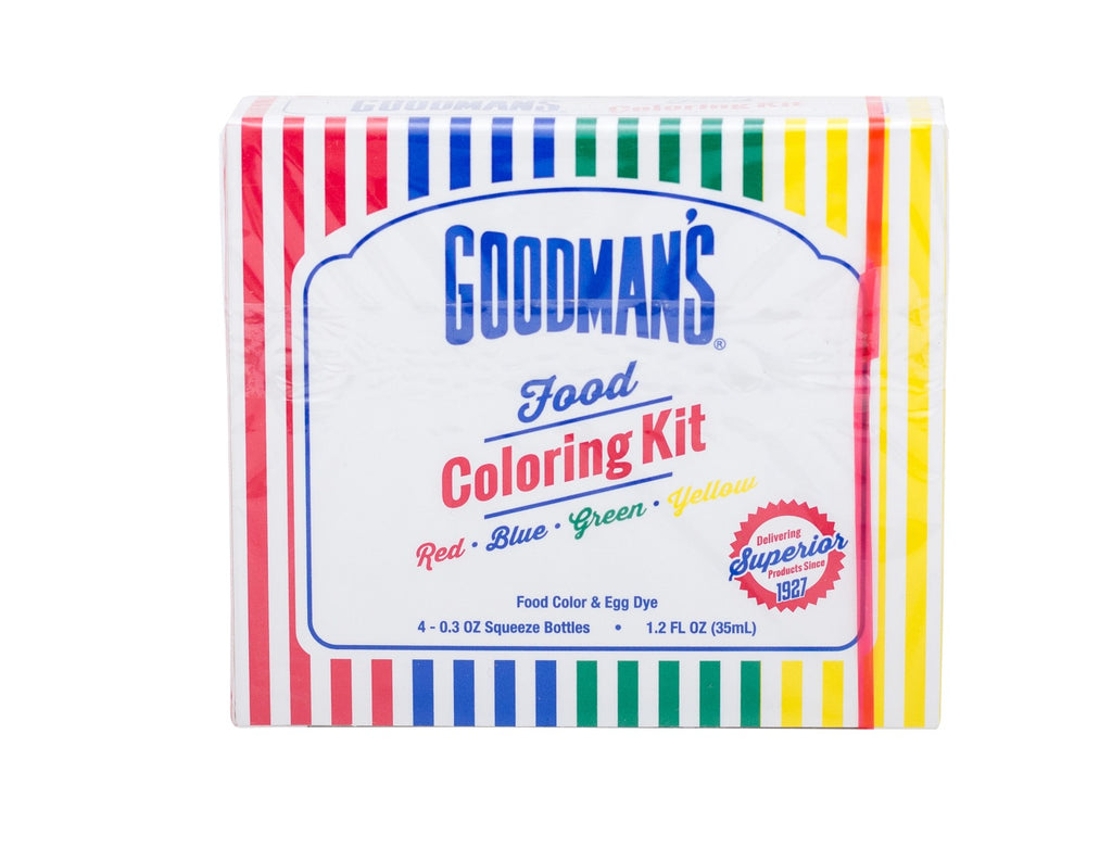 GOODMANS: Food Coloring Kit, 1.2 fo