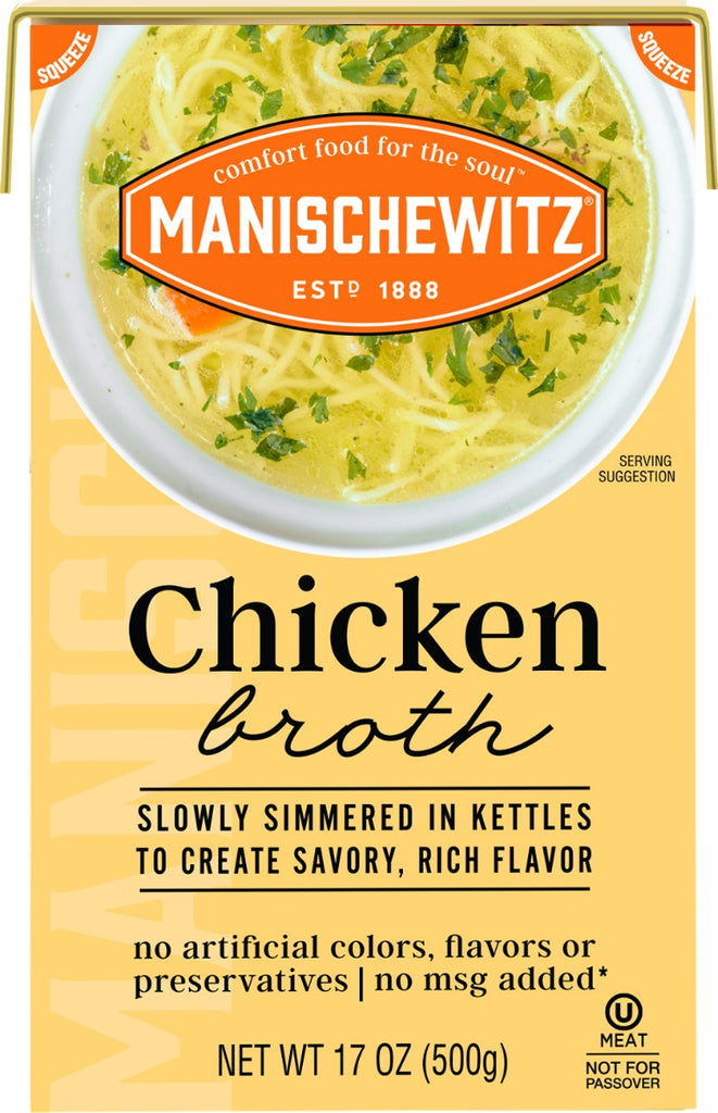 MANISCHEWITZ: Chicken Broth, 17 fo