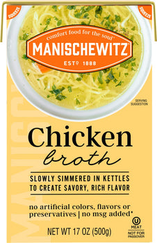 MANISCHEWITZ: Chicken Broth, 17 fo