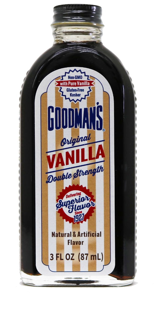 GOODMANS: Original Vanilla Double Strength Flavor, 3 fo