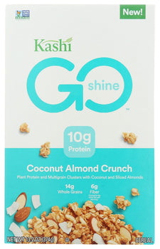 KASHI GO: Coconut Almond Crunch Cereal, 13.2 oz