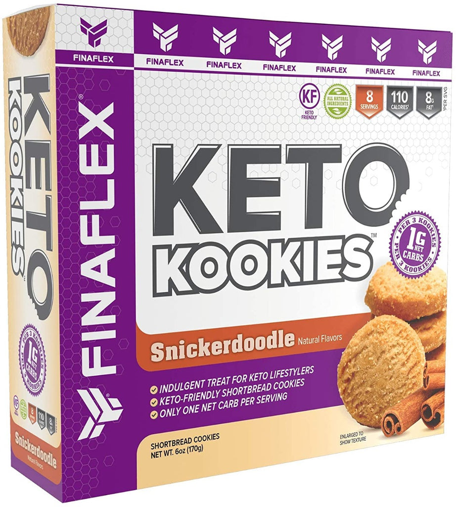 FINAFLEX: Snickerdoodle Keto Kookies, 6 oz