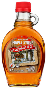 BERNARD: Pure Maple Syrup, 8.5 fo