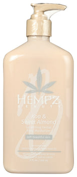 HEMPZ: Koa & Sweet Almond Smoothing Body Moisturizer, 17 oz