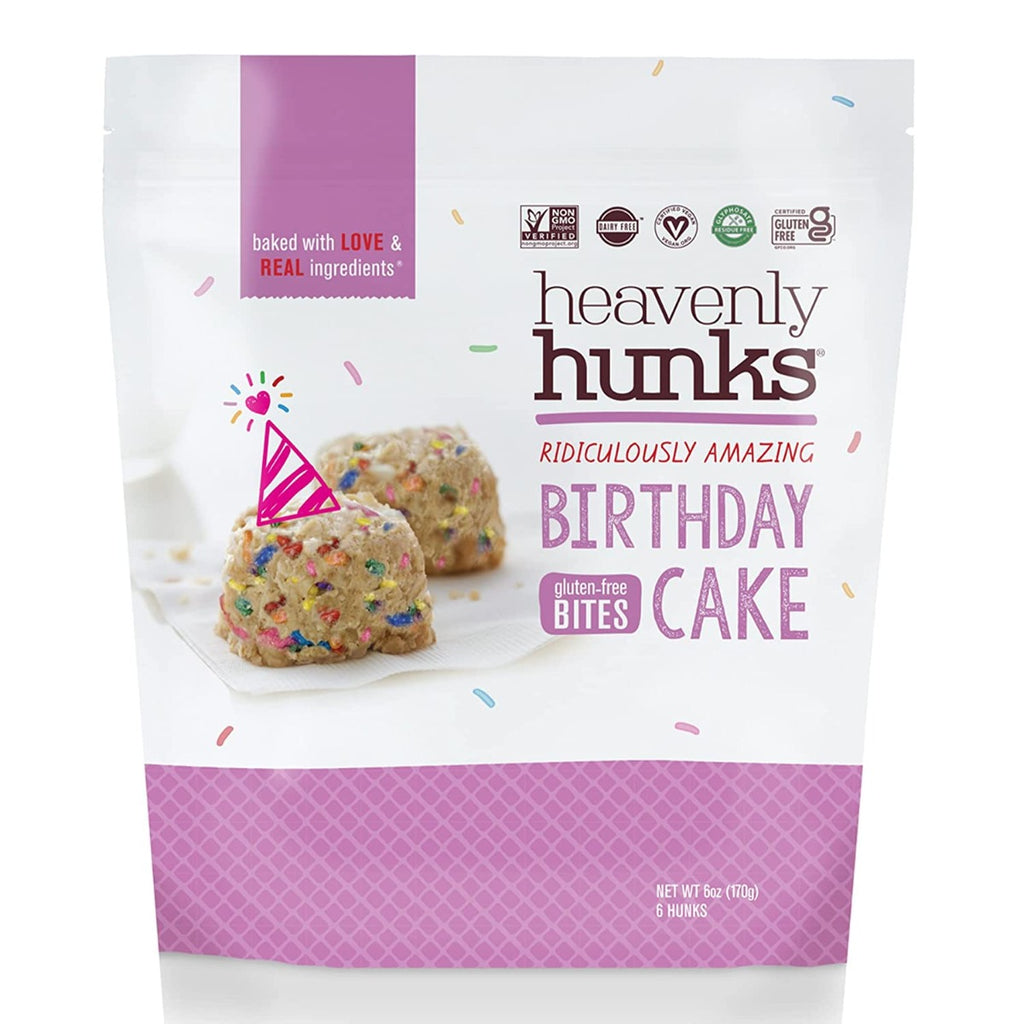 HEAVENLY HUNKS: Birthday Cake Bites, 6 oz