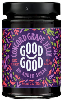 GOOD GOOD: Concord Grape Jelly, 12 oz