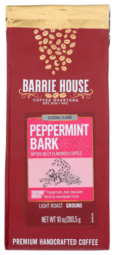 BARRIE HOUSE: Peppermint Bark Light Roast Ground Coffee 10 oz