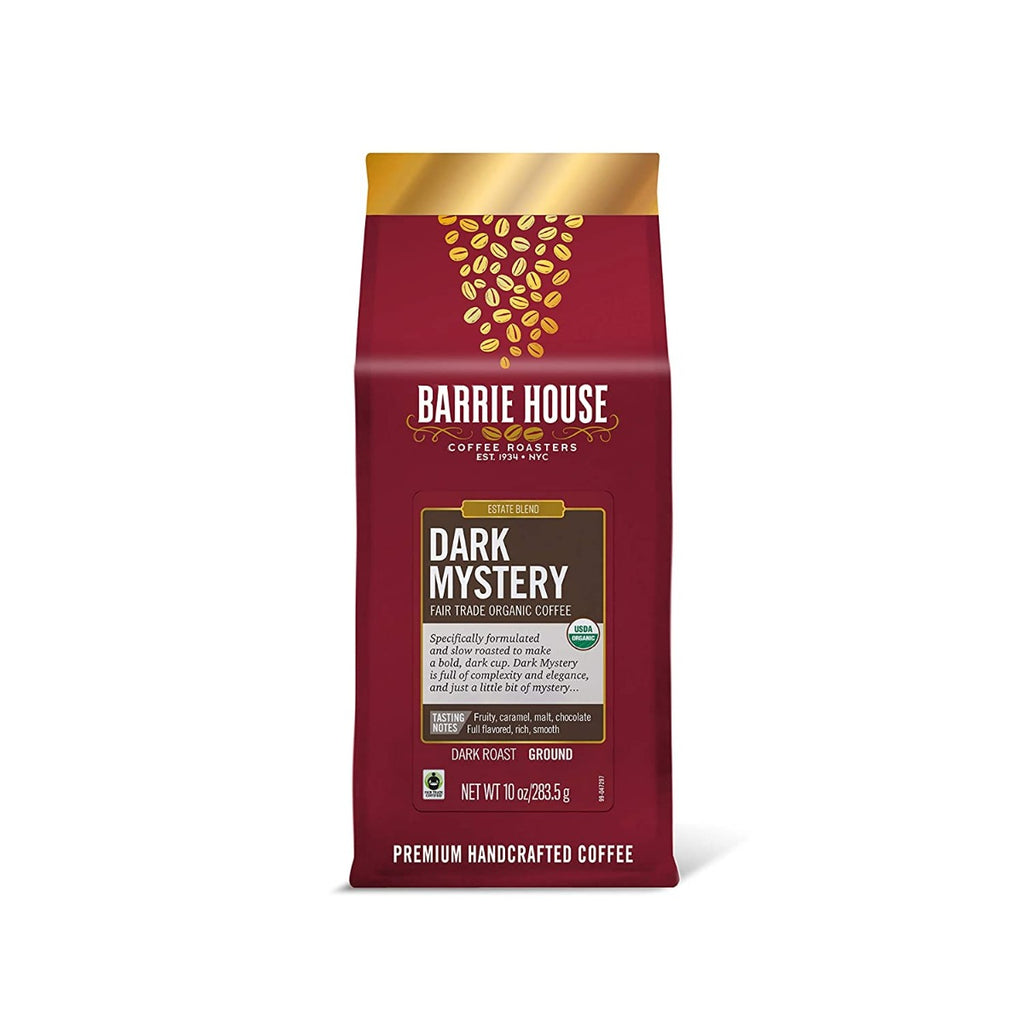 BARRIE HOUSE: Dark Mystery Ground Coffee, 10 oz