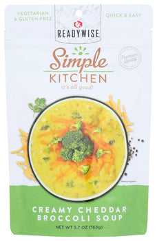 SIMPLE KITCHEN: Creamy Cheddar Broccoli Soup, 5.7 oz