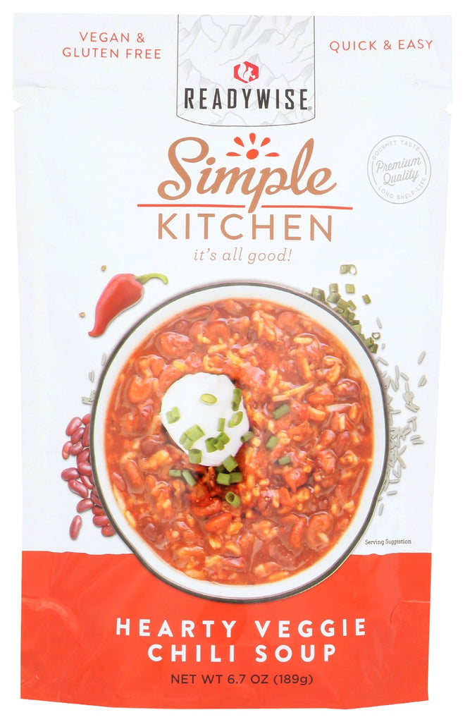 SIMPLE KITCHEN: Hearty Veggie Chili Soup, 6.7 oz