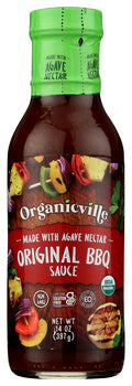 ORGANICVILLE: Sauce Bbq Orig Org, 14 oz