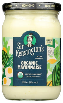 SIR KENSINGTONS: Organic Mayonnaise, 12 oz