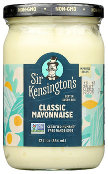 SIR KENSINGTONS: Classic Mayonnaise, 12 oz