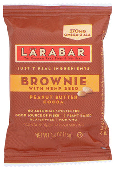 LARABAR: Peanut Butter Cocoa Brownie Bar, 1.6 oz