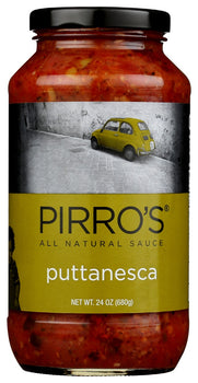 PIRROS SAUCE: Puttanesca Pasta Sauce , 24 oz