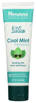 HIMALAYA HERBAL HEALTHCARE: Cool Mint Kids Toothpaste, 4 oz