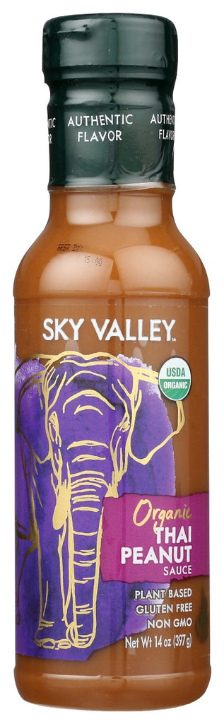 SKY VALLEY: Sauce Thai Peanut, 14 oz