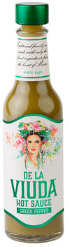 DE LA VIUDA: Hot Sauce Green Pepper, 5 oz