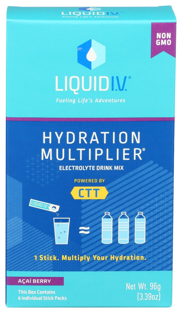 LIQUID IV: Hydration Acai Berry 6Pkt, 3.39 oz