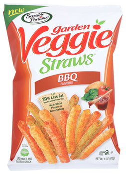 SENSIBLE PORTIONS: Garden Veggie Straws Bbq Flavored, 6 oz