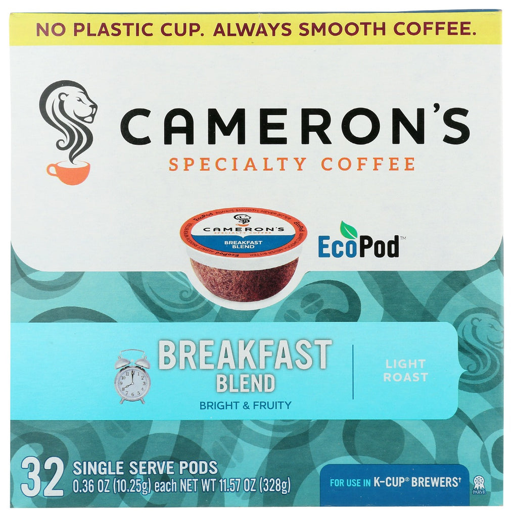 CAMERONS SPECIALTY COFFEE: Coffee Breakfast Blend, 11.57 oz