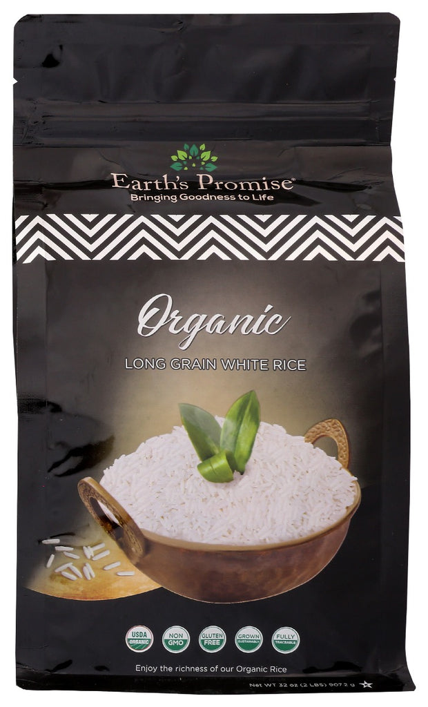 EARTH'S PROMISE: Organic Long Grain White Rice, 2 lb