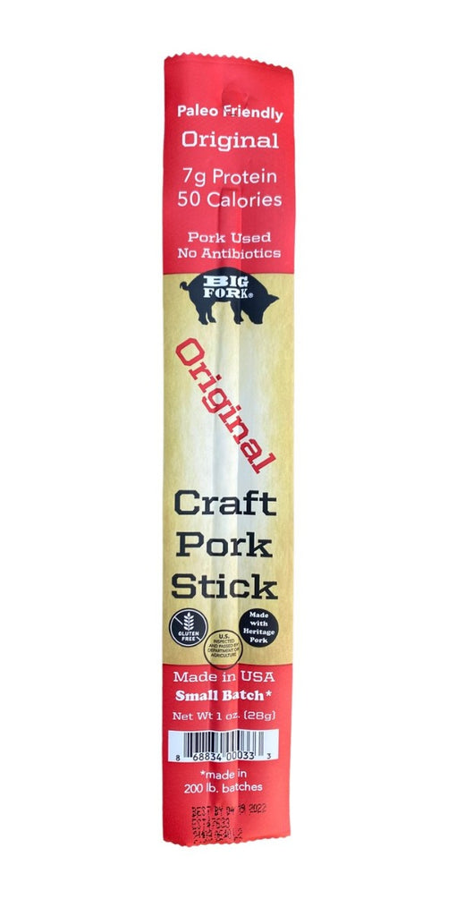 BIG FORK: Original Craft Pork Stick, 1 oz