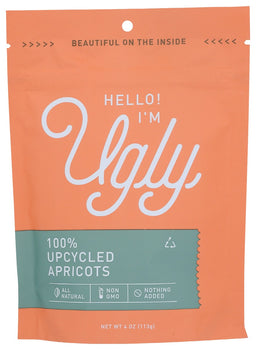 HELLO IM UGLY: Upcycled Apricots, 4 oz