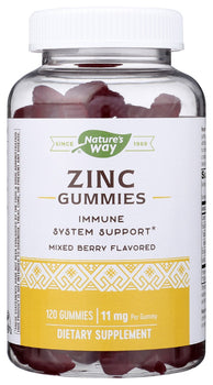 NATURES WAY: Zinc Gummy, 120 ea