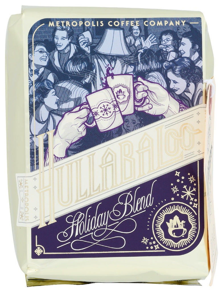 METROPOLIS COFFEE: Holiday Blend Hullabaloo Coffee, 12 oz