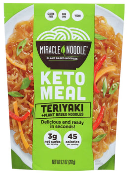 MIRACLE NOODLE: Keto Meal Teriyaki, 9.2 oz