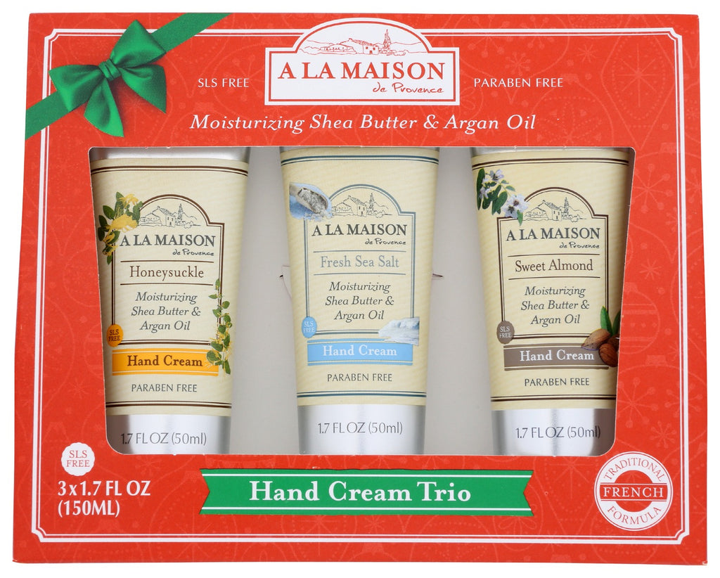 A LA MAISON: Cream Hand Holiday Gift, 5.1 fo