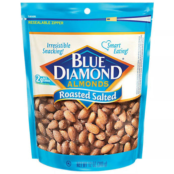 BLUE DIAMOND: Almonds Roasted Sltd, 12 oz