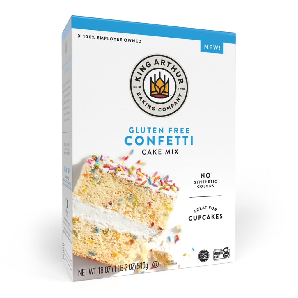 KING ARTHUR: Mix Cake Confetti Gf, 18 oz