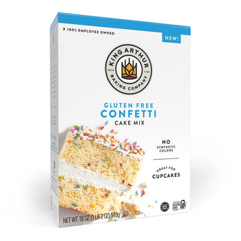 KING ARTHUR: Mix Cake Confetti Gf, 18 oz