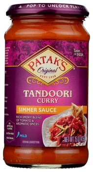 PATAKS: Sauce Tandoori Simmer, 15 oz